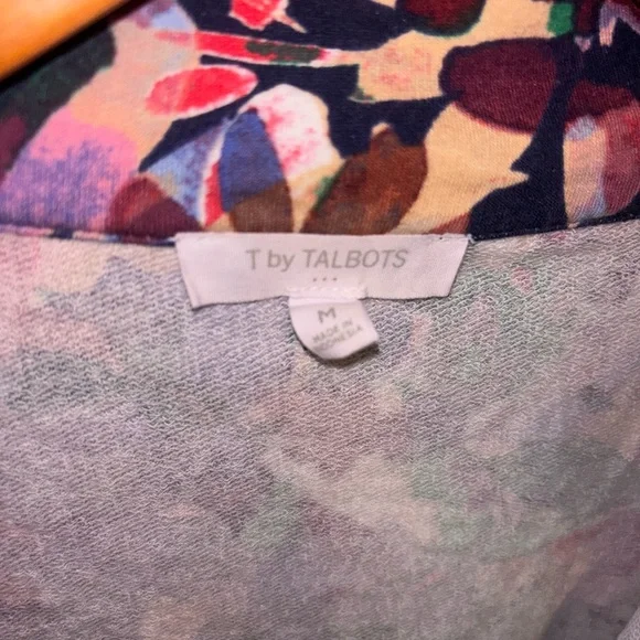 Talbots Multicolor Floral Top - Picture 4 of 4